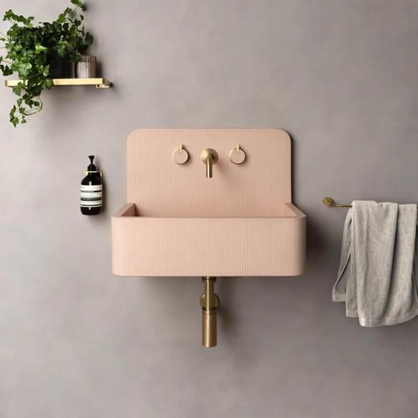 Kast - Elm Countertop/Wall Mount Basin, Includes Wall Brackets