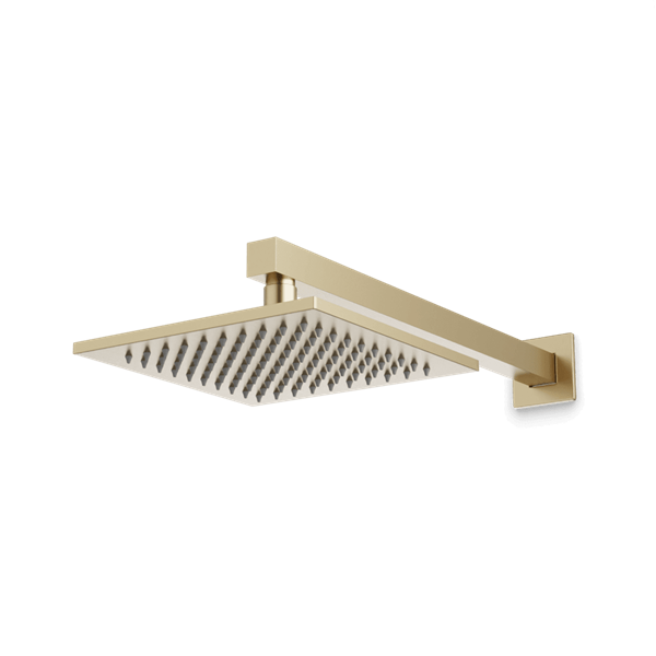Artos - Edge 8 Inch Rain Shower Head on Wall Mount Arm