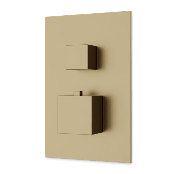 Artos - Edge Thermostat with 3-Way Diverter & Off Position Trim Kit