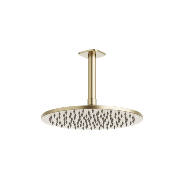 Artos - Harmony 10 Inch Rain Shower Head on Ceiling Mount Arm