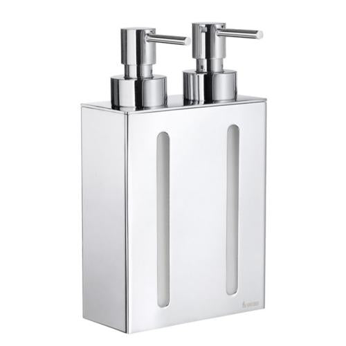 Smedbo - Outline Soap Dispenser In Polished Chrome, 2 Containers.