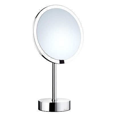 Smedbo - Outline Shaving/Make-Up Mirror, Polished Chrome, Magnifies 7 Times