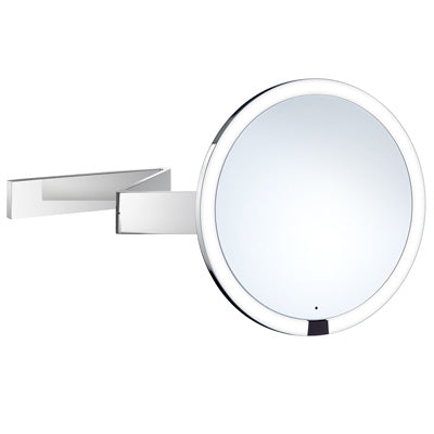 Smedbo - Outline Make-Up Mirror FK491EP, Polished Chrome, Led, Wallmount, X7