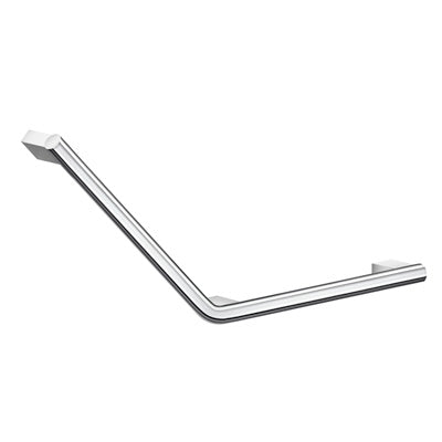 Smedbo - Living Grab Bar V-Shape, Left. Chromed Stainless Steel, 400 X 400 Mm