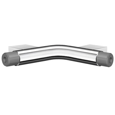 Smedbo - Living Corner Connection For Grab Bar, Chromed, 130 X 130 Mm