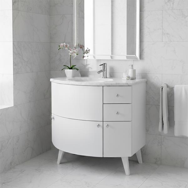 Lacava - Flou Free-Standing Wood Base With Three Drawers And One Door