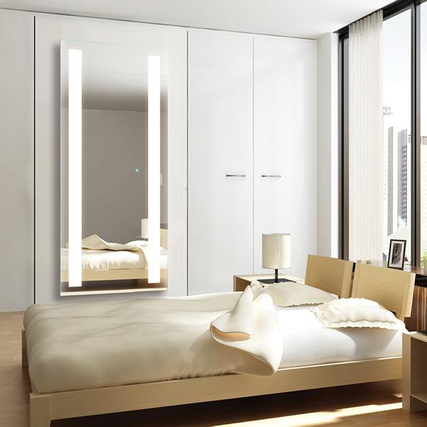 Electric Mirror - Fusion LED Lighted Wardrobe Mirror - 26 x 60
