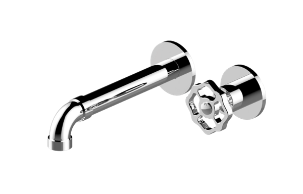 Graff - Vintage Wall-Mounted Lavatory Faucet with Single Handle - Trim Only