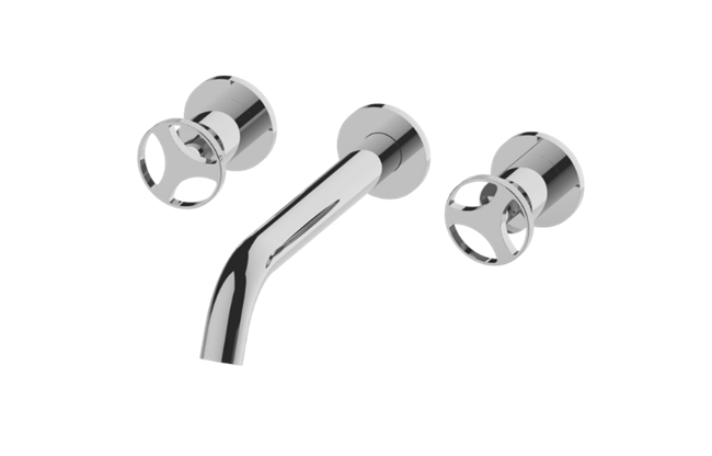 Graff - Harley Wall-Mounted Lavatory Faucet - Trim Only