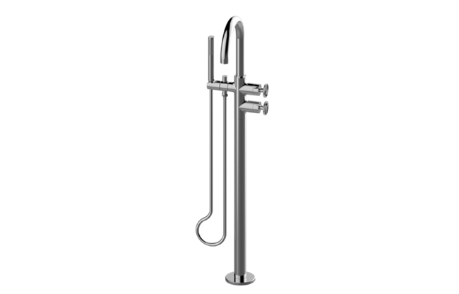 Graff - Harley Floor-Mounted Tub Filler - Trim Only