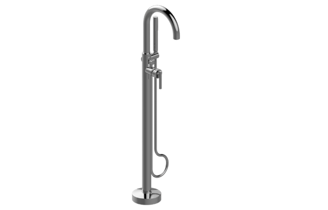 Graff - M.E./Terra Terra Floor-Mounted Tub Filler - (Rough and Trim)