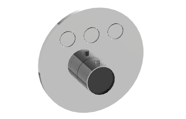 Graff - Riva Contemporary 3-Button Round Trim