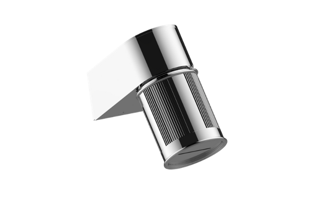 Graff - Riva Wall-Mount Traditional Fluted Knurl Cascade Showerhead