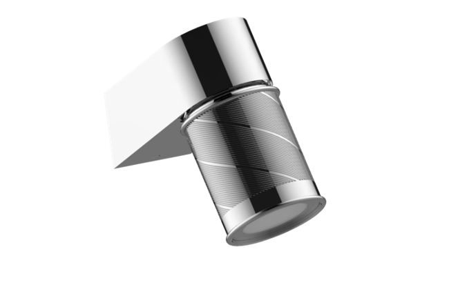 Graff - Riva Wall-Mount Traditional Oblique Knurl LED Fixture-REMOTE