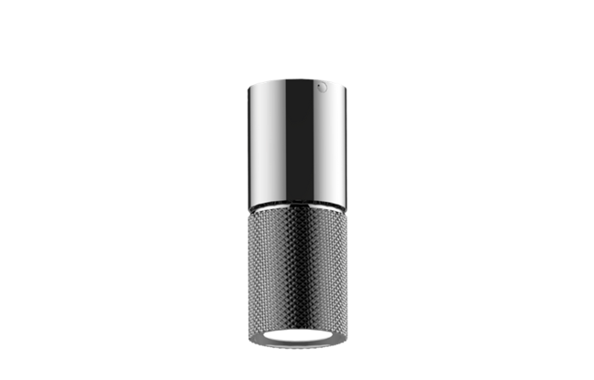 Graff - Riva Ceiling-Mount Contemporary Diamond Knurl LED Fixture-REMOTE (trim only)