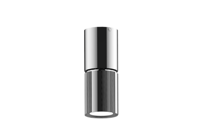 Graff - Riva Ceiling-Mount Contemporary Fluted Knurl LED Fixture-REMOTE (trim only)
