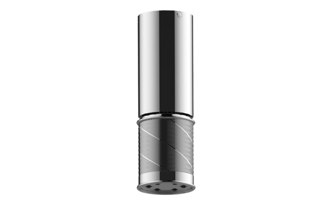 Graff - Riva Ceiling-Mount Traditional Oblique Knurl 6-Jet Showerhead