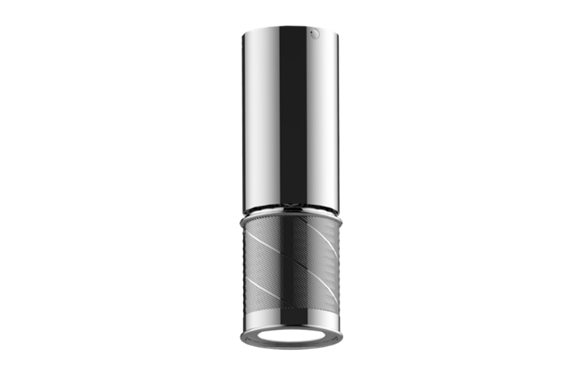 Graff - Riva Ceiling-Mount Traditional Oblique Knurl LED Fixture-REMOTE (trim only)