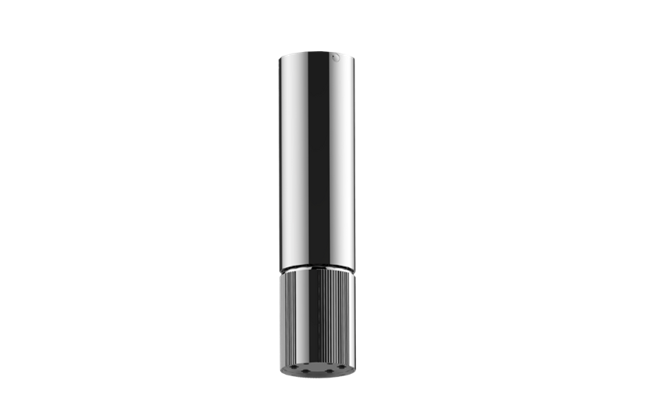 Graff - Riva Ceiling-Mount Contemporary Fluted Knurl 6-Jet Showerhead