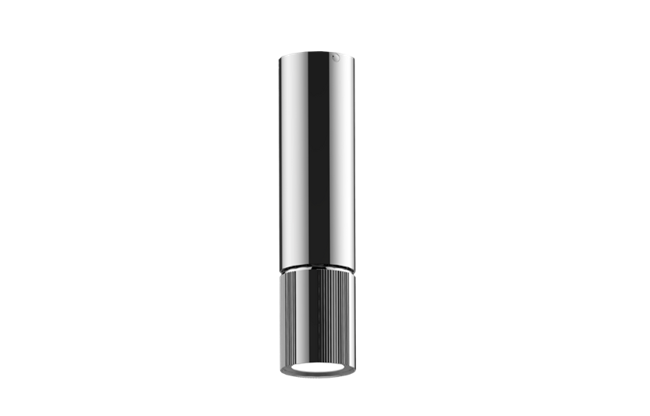 Graff - Riva Ceiling-Mount Contemporary Fluted Knurl LED Fixture (trim only)