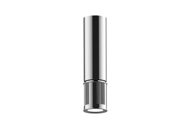 Graff - Riva Ceiling-Mount Traditional Fluted Knurl LED Fixture (trim only)