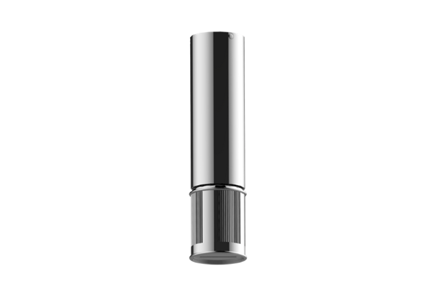 Graff - Riva Ceiling-Mount Traditional Fluted Knurl Cascade Showerhead