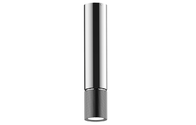 Graff - Riva Ceiling-Mount Contemporary Diamond Knurl LED Fixture (trim only)