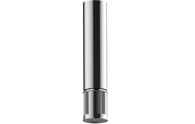 Graff - Riva Ceiling-Mount Traditional Fluted Knurl Cascade Showerhead