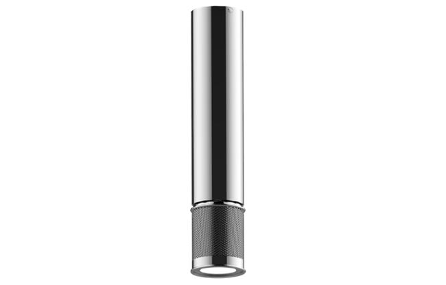 Graff - Riva Ceiling-Mount Traditional Diamond Knurl LED Fixture-REMOTE
