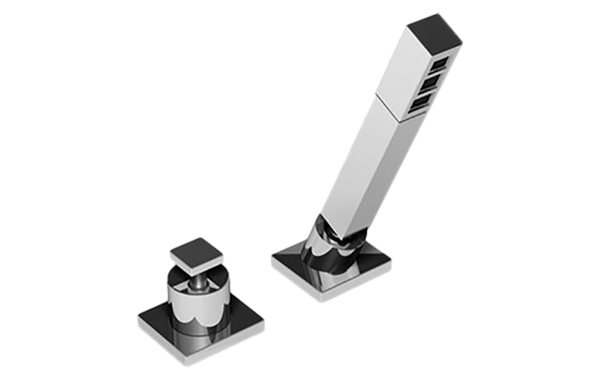 Graff - Sade Deck-Mounted Handshower & Diverter Set