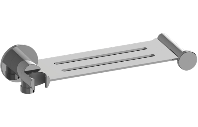 Graff - Riva Contemporary Integrated Elbow, Bracket, Shelf, and Hook