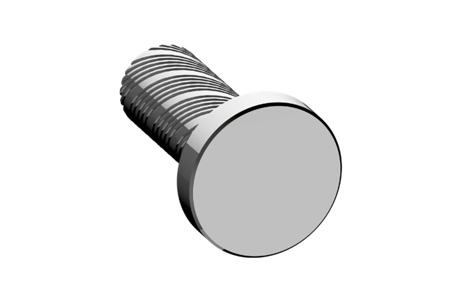 Graff - Riva Contemporary Towel hook Oblique Knurled