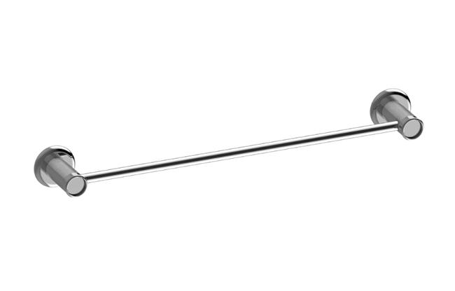 Graff - Riva Traditional 18 Inch Towel Bar Diamond Knurled