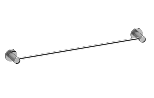 Graff - Riva Contemporary 24 Inch Towel Bar Diamond Knurled