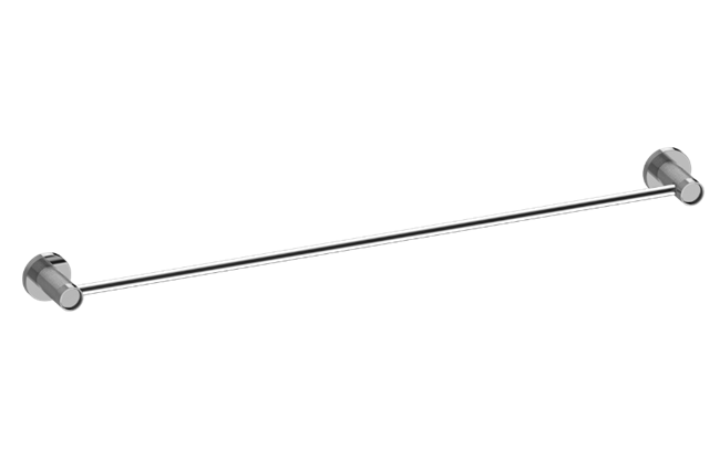 Graff - Riva Contemporary 30 Inch Towel Bar Diamond Knurled