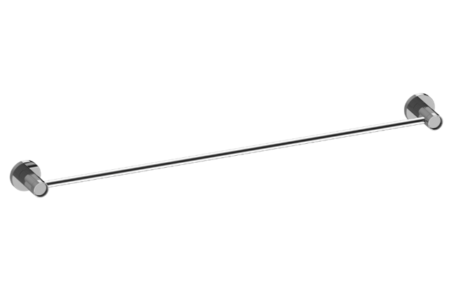 Graff - Riva Contemporary 30 Inch Towel Bar Fluted Knurled