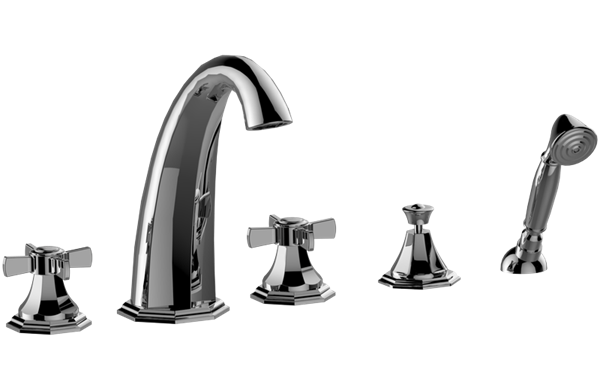 Graff - Topaz Roman Tub Set With Handshower