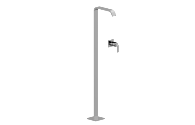 Graff - Immersion Floor-Mounted Vessel Filler - Trim Only