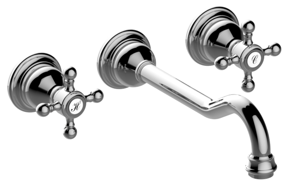 Graff - Adley Wall-Mounted Lavatory Faucet - Trim Only