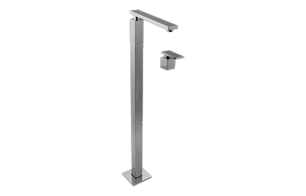 Graff - Solar Floor-Mounted Vessel Filler - Trim Only