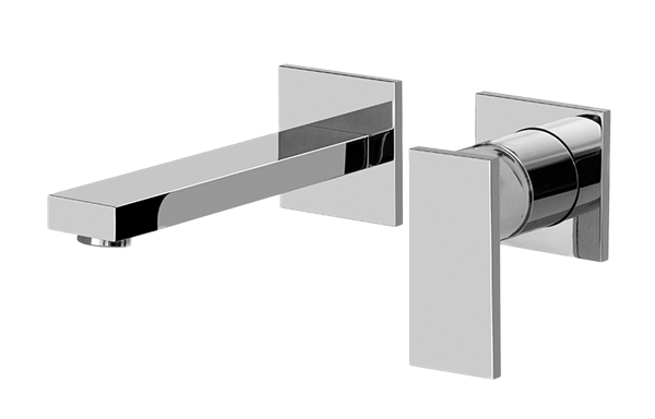 Graff - Solar Wall-Mounted Lavatory Faucet w/Single Handle - Trim Only