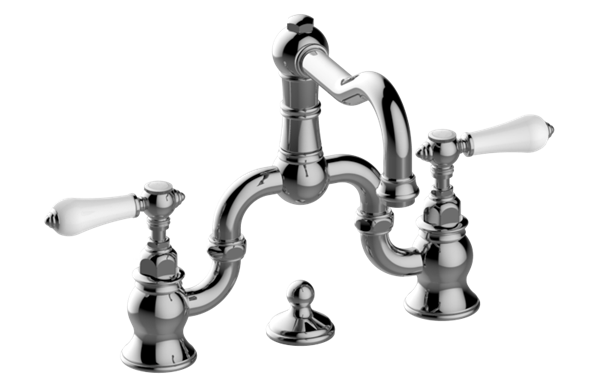 Graff - Adley Widespread Bridge Lavatory Faucet