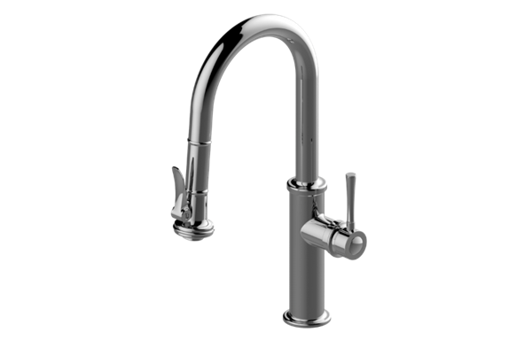 Graff - Segovia Pull-Down Kitchen Bar/Prep with Chef's Pro Sprayer