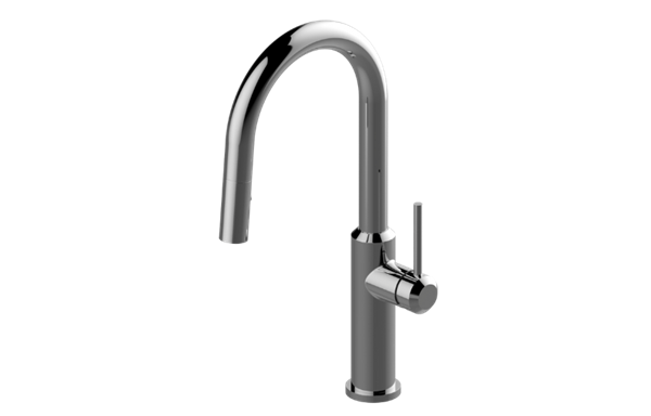 Graff - M.E. Pull-Down Bar/Prep Faucet with Chef's Pro Sprayer