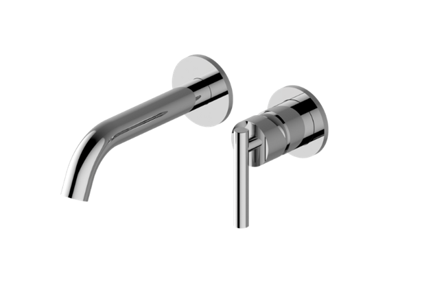 Graff - M.E. Wall-Mounted Lavatory Faucet w/Single Handle - Trim Only