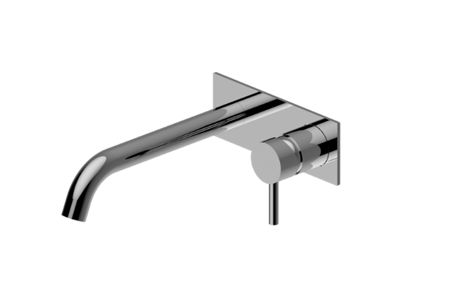 Graff - M.E. Wall-Mounted Lavatory Faucet with Single Handle - Trim Only