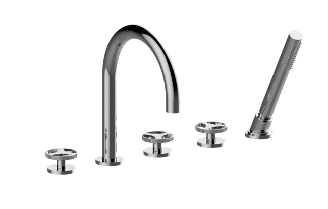 Graff - Harley Roman Tub Set w/Handshower (Rough and Trim)