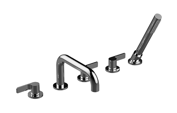 Graff - Terra Roman Tub Set w/Handshower (Rough and Trim)