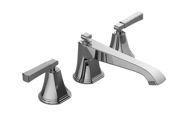 Graff - Finezza UNO Roman Tub Set w/Lever Handle - Trim Only