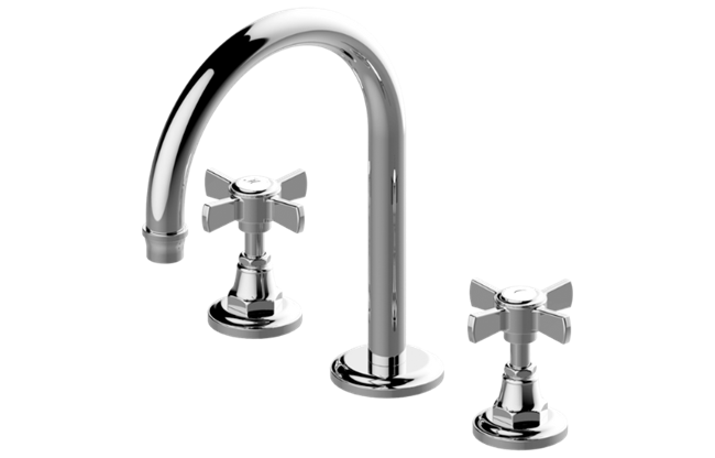 Graff - Camden Widespread Lavatory Faucet w/Cross Handle